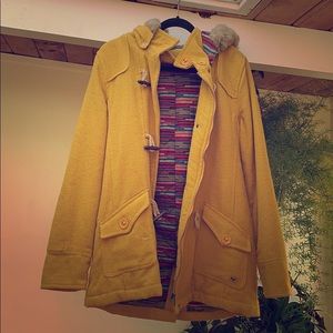 Yellow Roxy jacket